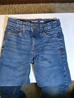 Cat & Jack Dark Blue Kids' Straight-Leg Jeans